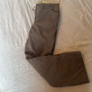 Obermeyer women's Corduroy  ski/snow pants in Rich Brown